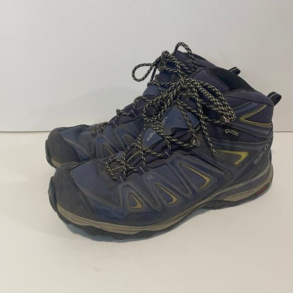 Salomon Women's X Ultra Hiking Boots Goretex Waterproof Ankle Purple 9.5 Trail - Picture 1 of 10